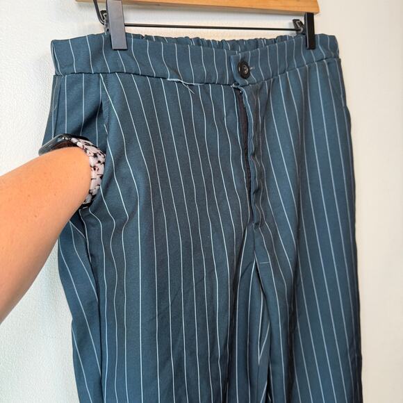 The Addams Family Gomez Addams Pinstripe Pants Costume Size Adult Medium - Picture 3 of 7